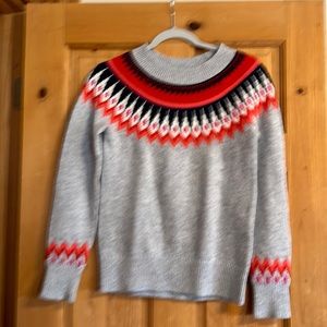 fair isle Biden sweater xs